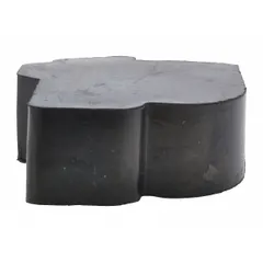 This rubber cover is a protective accessory for platform lift trucks, designed to shield components from debris and wear. It is compatible with 4ECX2 and 4ECX5 models. The cover is made of rubber and is intended for use in industrial material handling environments.