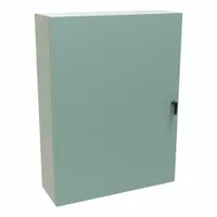 HAMMOND Electrical Enclosure: Steel, 48 in x 36 in x 12 in, NEMA 12/3R/4, Solid Cover, Hinged (MPN EN4SD483612GY)