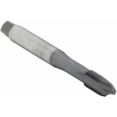 WIDIA GTD Spiral Point Tap: M7x1 Metric, 6H, 3 Flute, Plug Chamfer - General Purpose Spiral-Point Taps