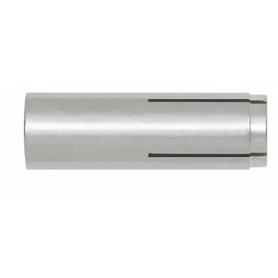 DEWALT Expansion Anchor: 1/2"-6 Thread Size, 2 in Overall Lg, 1/2 in Dia, Steel - Drop-In Anchors
