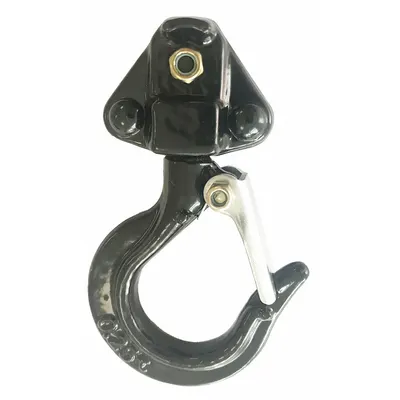 Dayton Bottom Hook Assembly: Lever Chain Hoists, 500 lb Compatible Load Capacity - Bottom Hooks for Hoists