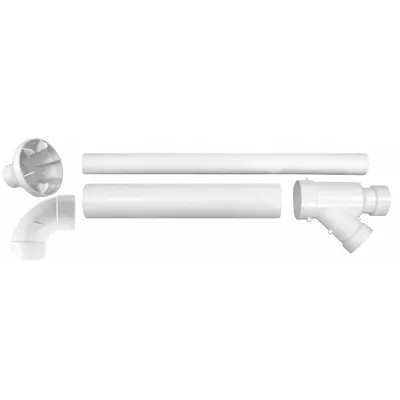 RHEEM Concentric Vent Termination: 3 in Connection Size, Horizontal/Vertical - Vent Pipe Kits for Water Heaters