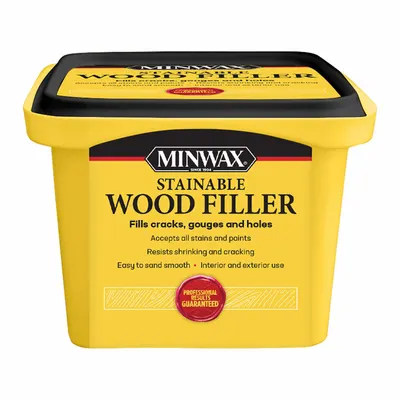 MINWAX Wood Filler, 16 oz Tube, Sandable - Wood Fillers