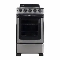DANBY Electric Range: Stainless Steel, Electric, 4 Burners, ADA Compliant (MPN DER203BSS)