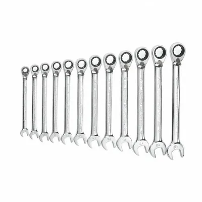 GEARWRENCH 12-Piece SAE 12-Point Ratcheting Combination Wrench Set - SAE 12-Point Ratcheting Combination Wrench Sets