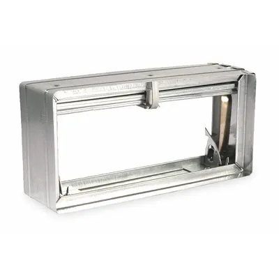 Dayton 15.75"H 7.75"W 3.7"L GStl Fire Dampr: Dynamic, 7 3/4 in H, 15 3/4 in W - Rectangular Fire Dampers