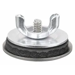 Stainless steel oiltight hole seal with grained finish for sealing unused push button openings in electrical enclosures. Fits maximum hole diameter of 0.5 inches and 1/2-inch conduit hole. Includes quick wing nut. Rated NEMA 12 for protection against dust, dirt, and oil.