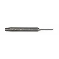 Pin Punch: 1/16 in Tip Dia, 1/4 in Shank Wd, 3 3/4 in Overall Lg, Hexagon, Steel, Ball, SAE (MPN J49116S2)
