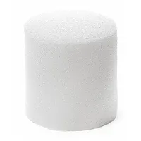 Foam Plug: Foam, 27 to 34 Stopper Size, 27 to 34 mm Screw Closure Size, 3.5 cm Bottom Dia, White (MPN L800-C)