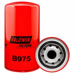 Spin-on oil filter with cellulose media and anti-drainback valve. Thread size 1-12, overall height 7 1/8 in, outside diameter 3 11/16 in. Used in engine lubrication systems to remove contaminants from oil.