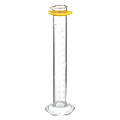KIMBLE Graduated Cylinder: 250 mL, A, To Deliver (TD) - Class A Glass Graduated Cylinders