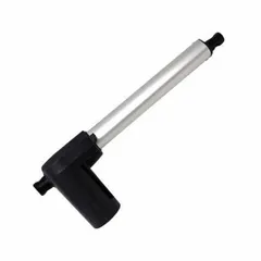This head actuator is a replacement component for Span America healthcare beds, compatible with QD1000 and QD2000 series models. Constructed of black plastic, it adjusts the head section of the bed to facilitate patient positioning and caregiver access.