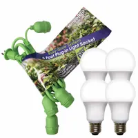LED Grow Light Cord System: Bulb Included, For Bulb Type A, 120V AC, LED, Linkable, 40 W (MPN 602258)
