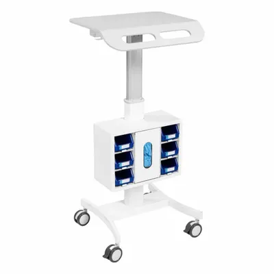 LUXOR MCWS001 Mobile Medical Equipment Workstation - Mobile Medical Equipment Workstations