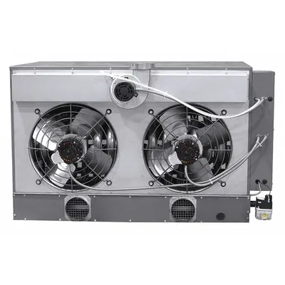 Dayton Gas Wall and Ceiling Unit Heater: 300,000 BtuH Heating Capacity Input, Propeller - Standard-Profile Suspended Gas Wall & Ceiling Unit Heaters
