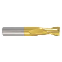 APPROVED VENDOR Square End Mill: Carbide, TiN Coated, 2 Flute, 1/2" Mill Dia, 1-1/2" LOC, 4" OAL (MPN 213-001056)