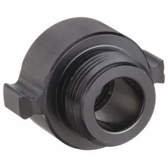 Straight aluminum adapter for connecting 3/4 in GHT hose to 1 in NPSH standpipe or hydrant. Used in fire protection systems and industrial water supply for rigid transition fittings.