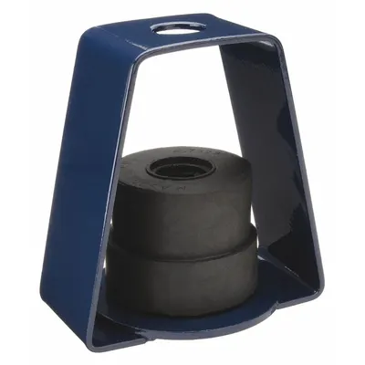 MASON Hanger-Mount Vibration Isolator: Neoprene, 235 lb Capacity, 4 1/4 in Wd - Elastomer-Style Hanger-Mount Vibration Isolators
