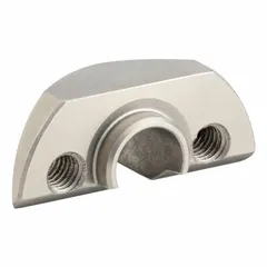 Replacement die for nibbler tools, rated for 16 ga steel and 18 ga stainless steel. Used for cutting sheet metal in applications such as HVAC ductwork, metal roofing, and automotive panel trimming.