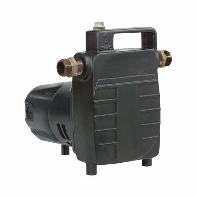 LITTLE GIANT Centrifugal Pump: 115V AC, 145 ft Max head, Hose Intake, 10 ft Cord Lg - Electric Centrifugal Utility Pumps