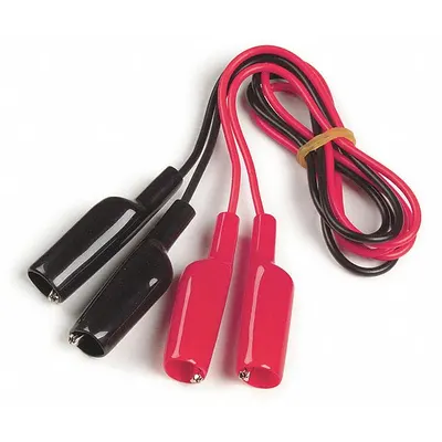 GROTE 84-9613 Alligator Clip 2-Pack, 5/16 in Max Jaw Opening - Alligator Clips for Battery Testers