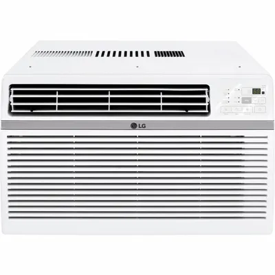 LG Window Air Conditioner: 1,400 sq ft – 1,560 sq ft, 24,500 BtuH, 208/230V AC - Residential-Grade Window ACs for Cooling Only