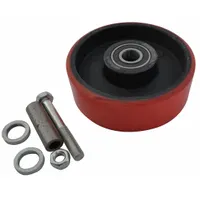 DAYTON Wheel Kit: Wheel Kit, Hydraulic-Lift Machinery, /, /, Red (MPN MH13V41101G)