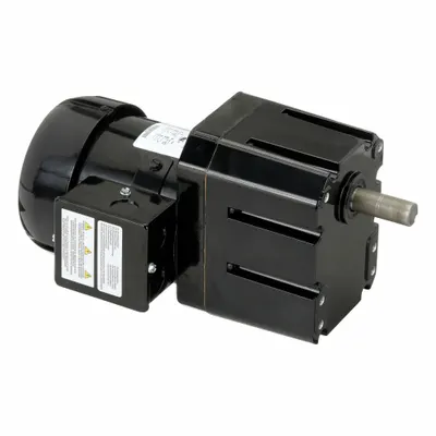 Dayton Gearmotor: Parallel, Single Output Shaft, PSC, TEFC, 14 RPM, 630 in-lb Max Torque - Parallel Shaft AC Gearmotors