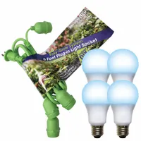 LED Grow Light Cord System: Bulb Included, For Bulb Type A, 120V AC, LED, Linkable, 40 W (MPN 602262)
