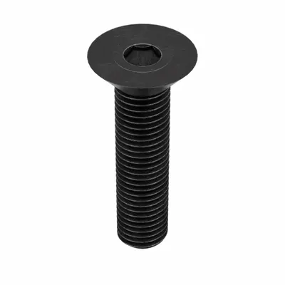 KERR LAKESIDE Socket Flat Head Screw: 3/4"-10 Thread Size, 2 1/2 in Lg, Flat, Black Oxide - Flat Head Socket Cap Screws