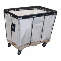 ROYAL BASKET TRUCKS Basket Truck: 21.9 cu ft, 600 lb, 42 in L x 30 in W x 30 in H, White, Wood (MPN G18-CCX-RVA-3UNN)