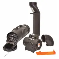 AIR SYSTEMS INTERNATIONAL Confined Space Fan Kit: 115 V AC, 8 in Duct Dia, 1/3 hp Horsepower, Black (MPN CVFEX25KIT)