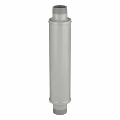 SOLBERG Inlet/Discharge Silencers: 2 in (M)NPT Inlet Size, 270 cfm, 18.5 in Overall Ht - Air Compressor Intake Filters & Silencers
