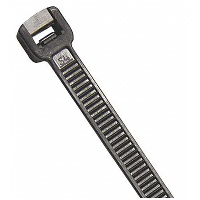 OEM Cable Tie: 10 in Nominal Lg - All Purpose Nylon Cable Ties