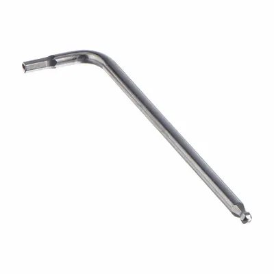 BETA Hex Key: 1 Ball Ends, 3 mm Tip Size, Metric, Long, Stainless Steel, Satin - Stainless Steel Hex Keys