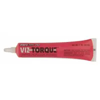 VIBRA-TITE Torque Marking Paste: 20 to 30 seconds Dry Time, Red (MPN 20241)