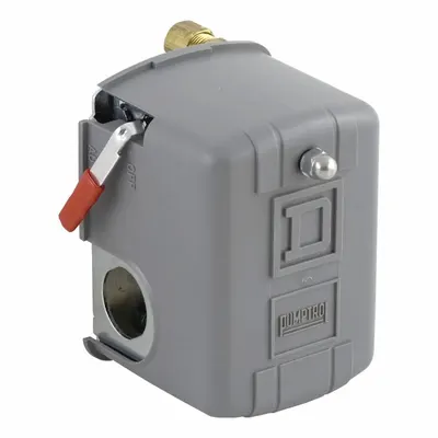 TELEMECANIQUE SENSORS Water Pump Switch: Std, 5 psi – 65 psi, 1/4" FNPS - General Purpose Water Pump Switches