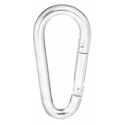 LUCKY LINE PRODUCTS Interlocking Snap: 1 Snaps, 140 lb Working Load Limit, Solid Gate - Load Rated Spring Snaps