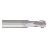 APPROVED VENDOR Ball End Mill: Carbide, TiCN Coated, 2 Flute, 31/64" Mill Dia, 1" LOC, 3" OAL (MPN 221-021108)