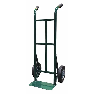 ABILITY ONE General Purpose Hand Truck: 600 lb, Dual-Handle Handle, Green, Steel - General Purpose Hand Trucks