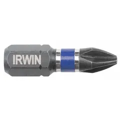 This 2-pack of #1 Phillips (PH1) insert bits features a standard hex shank for use with power tools and hand drivers. The steel construction suits general fastening tasks in assembly, maintenance, and repair applications.