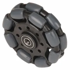 Replacement wheel for Magliner self-stabilizing hand trucks. Features Rotacaster double row multi-directional wheels for smooth maneuverability. Constructed of plastic and steel with a 250 lb load capacity. Overall dimensions: 4 7/8 in height by 4 7/8 in width.