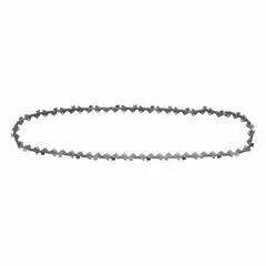 This chainsaw chain is compatible with 14-inch bar lengths and features a 13/40-inch pitch and 0.04-inch gauge. It is intended for general cutting tasks such as tree trimming, limbing, and firewood preparation.