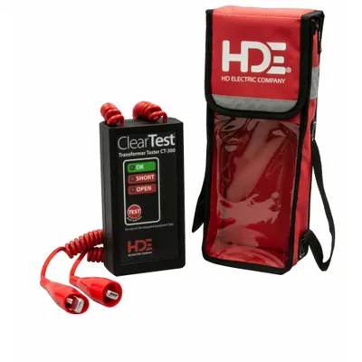 HDE Transformer & Capacitor Tester: Audible, Open and Shorted Checks, 500 V to 5,000 V - High-Voltage Transformer & Capacitor Testers