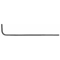 PROTO Hex Key: 0 Ball Ends, 8 mm Tip Size, Metric, Long, Alloy Steel, Black Oxide, 3 in Handle Lg, L (MPN J46320)