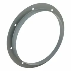 An inlet ring designed for HVACR equipment to guide airflow into fan or blower housings, reducing turbulence and improving efficiency. Commonly used in commercial ventilation, industrial exhaust systems, and air-handling units where precise air intake alignment is required.