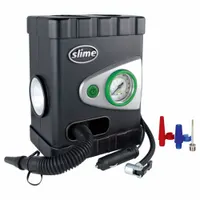 SLIME 12-Volt Tire Inflator: 100 psi Max Air Pressure, 0 psi Min Air Pressure, 12 V Volt, Plastic (MPN 40034)