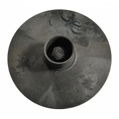Replacement impeller for shallow well jet pumps. Compatible with manufacturer model numbers 5UXJ8 and 5UXK7. Restores pump performance in water transfer applications.