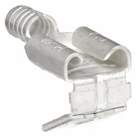 Wire Disconnect: Bare, 0.25 in x 0.032 in Tab, Butted Barrel & Seam