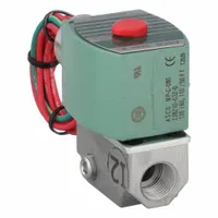 REDHAT Solenoid Valve: 2-Way, Normally Closed, 3/8 in Pipe Size, 110V AC/120V AC, Spool, NBR Seal (MPN 8040H008)